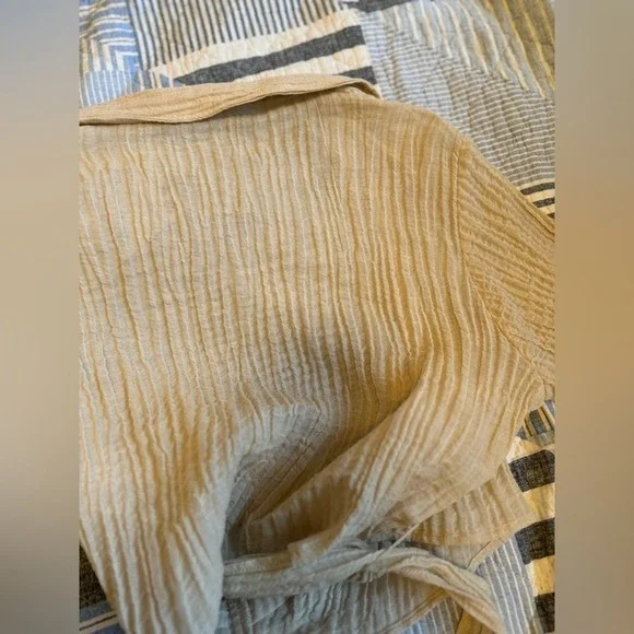 ZARA CROPPED WRAP TOP. Size S. BRAND NEW WITH TAG - Picture 6 of 10